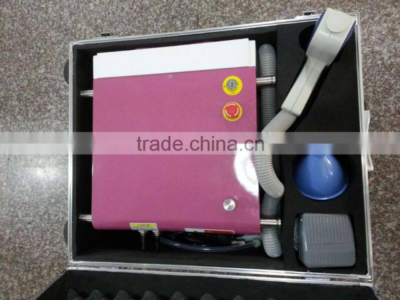 nd:yag Q switched laser for tattoo removal