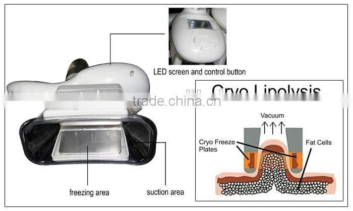 factory sale cryo rf fat freeze slimming machine to get rid of cellulite easily