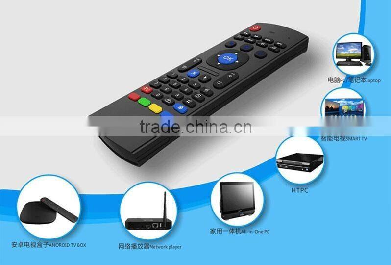 2.4Ghz Wireless Mini Keyboard MX3 Keyboard With IR Learning Mode Air Mouse Remote Control Keyboard For PC Laptop Android TV Box