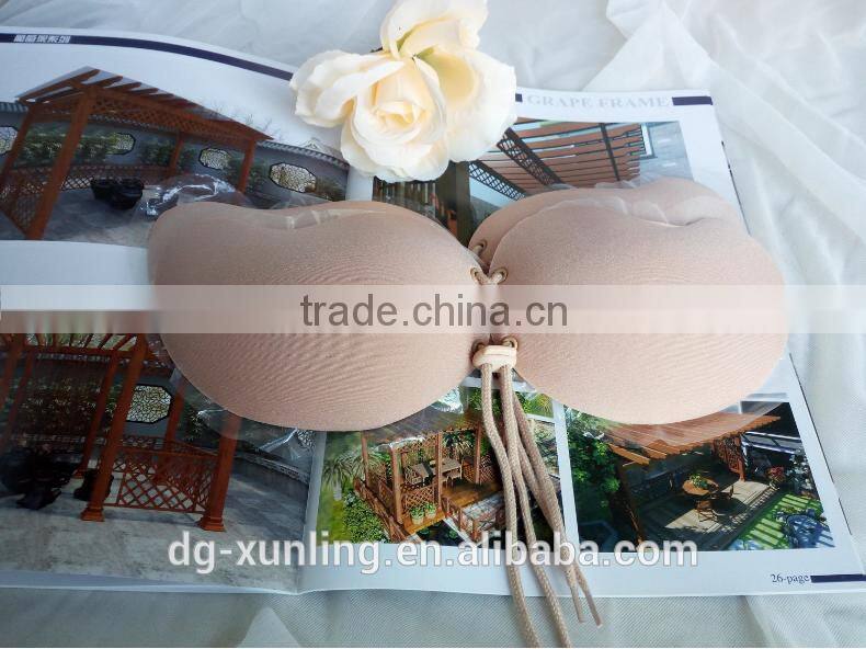 Girl Sexy Image Party Dress Strapless Invisible Adhesive Silicone Bra