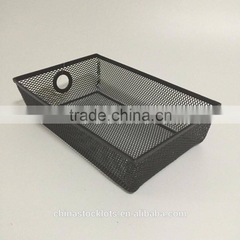 2016 factory best selling promotional gifts office and school desk organizer metal mesh file holder