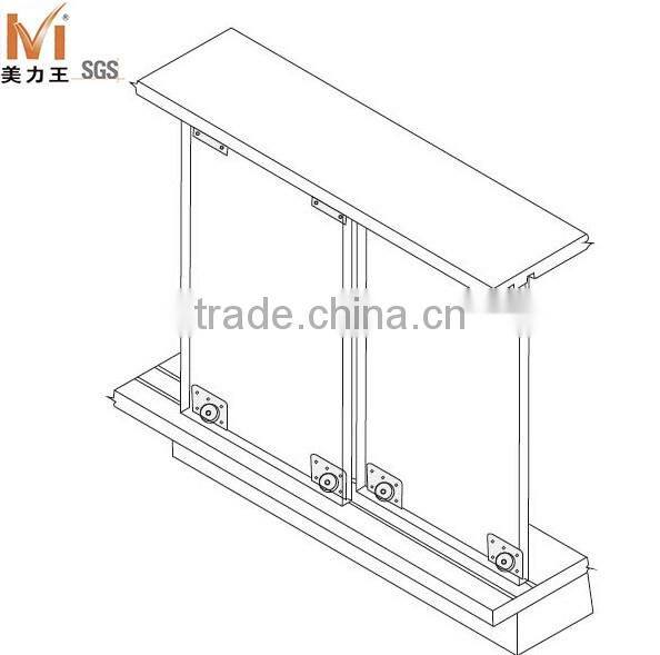 Wardrobe Sliding Door Fittings System for Closet Sliding Doors