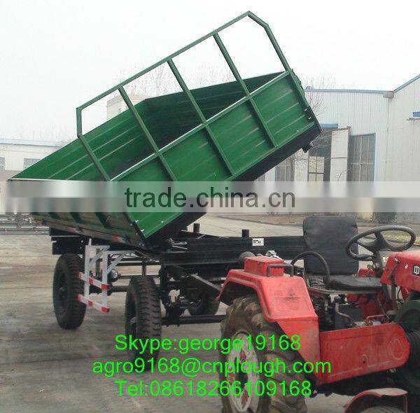 Agricultural 4 wheels tractor trailer