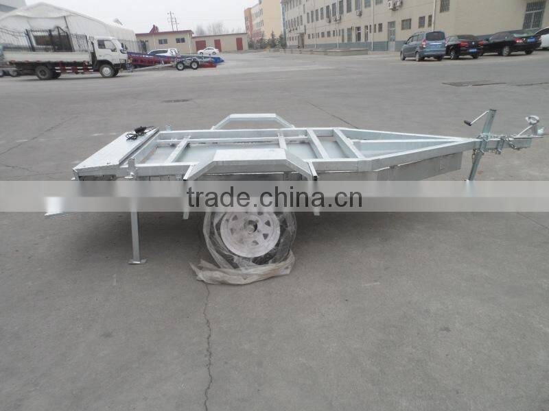 9'x5' Galvanized Tandem Tipper box trailers