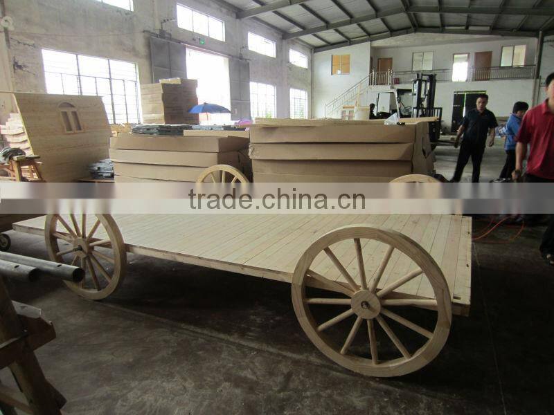 2016 Kids Outdoor Cheap Wooden Playhouse like Carriage