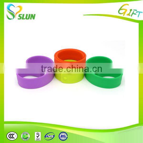 China factory hottest selling cheap slap band watches