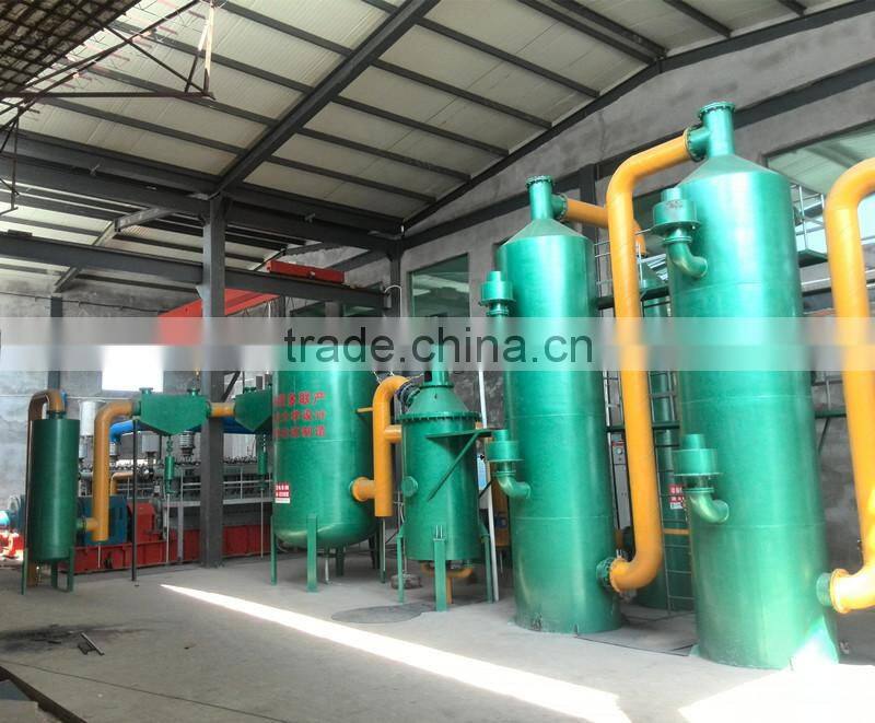 500kw updraft fixedbed rice husk gasifier charcoal production line turkey biomass gasification power plant