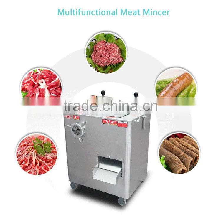 Industrial Sausage Machine Fresh Meat Mincer/Grinder/Slicer