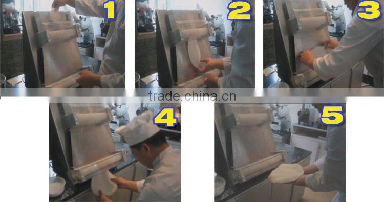 304 Stainless steel pizza press machine pizza dough press machine