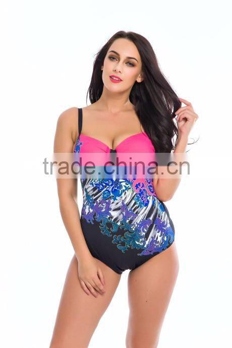 wholesale latest mature women sexy one piece plus size swimwear