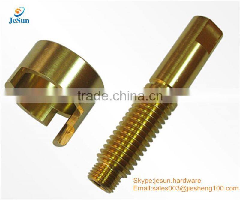 CNC turning parts machine part brass/aluminum turning parts/cnc machinery parts