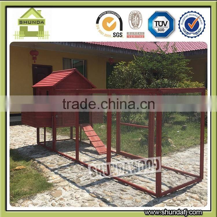 Wholesale wooden Large Run industrial chicken coop