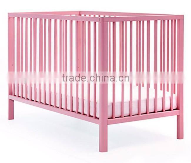 120x60cm mattress Europe New Born Wooden baby Bed