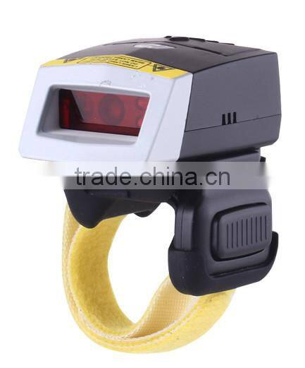 Bluetooth 1D 2D barcode scanner with wearable IOS /android / win data collector terminal WT01