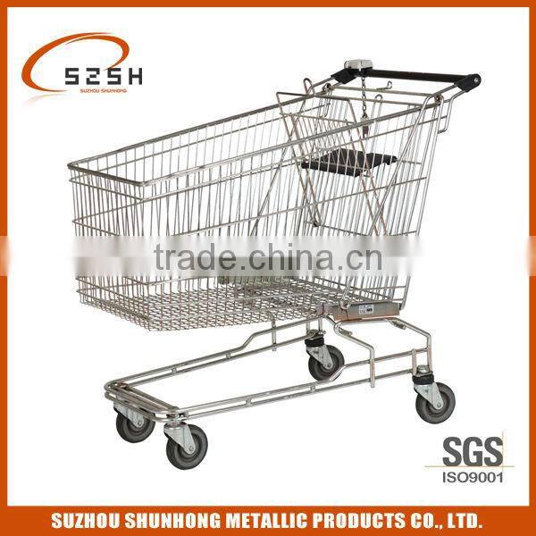 supermarket shopping trolley cart large size meet your needs