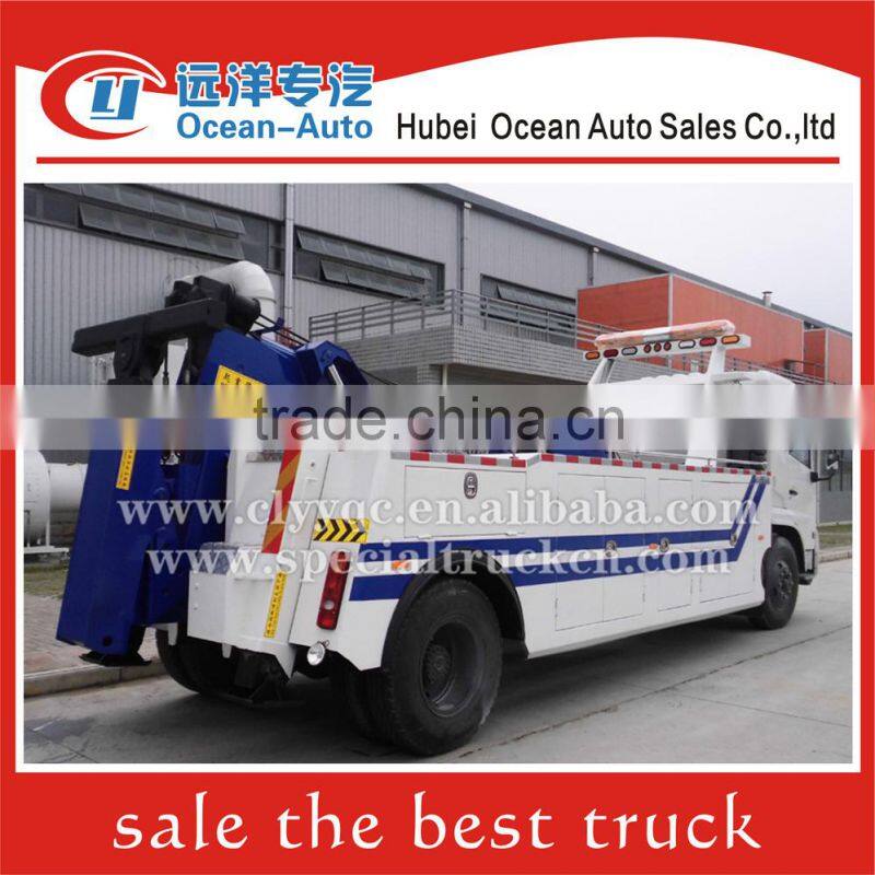 Dongfeng Kingrun 4X2 road recovery towing truck sale
