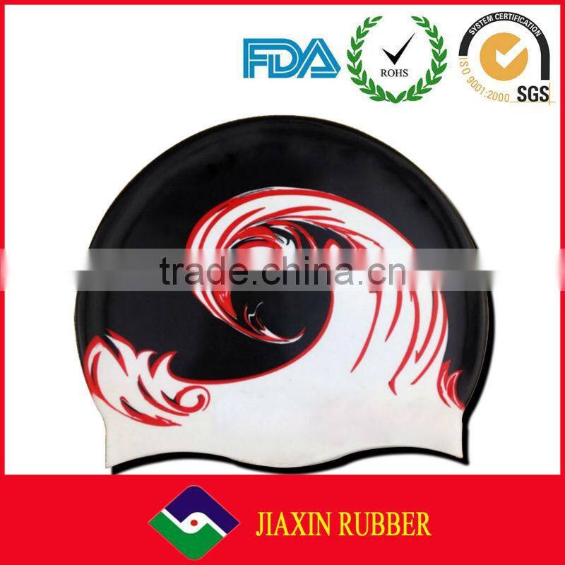 2014 china wholesale factory price various printing kids silicone caps