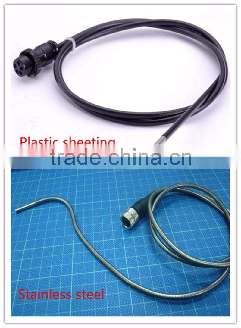 Diagnostic tank inspection camera Deep well sewer industrial endoscope 4mm video borescope