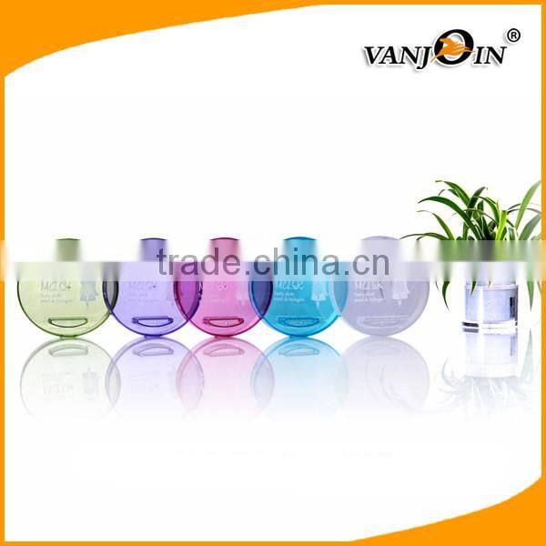 Round Face Mask Jar Face Cream Jar with Wide Mouth