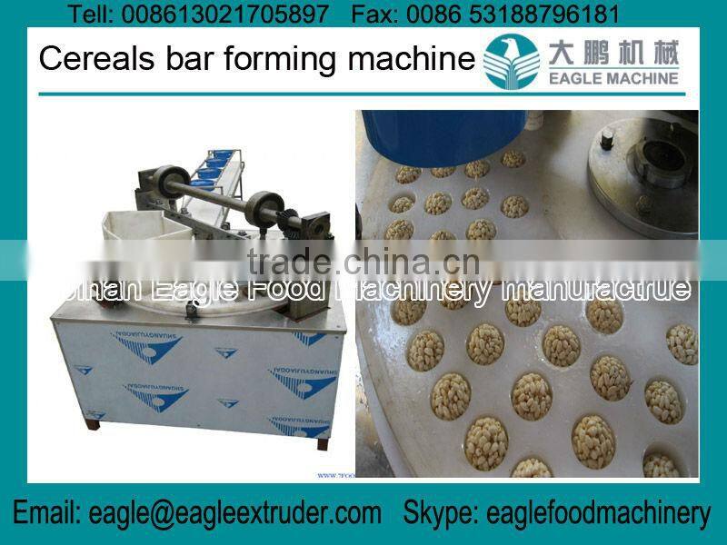 Chocolate cereals bar processing making machine
