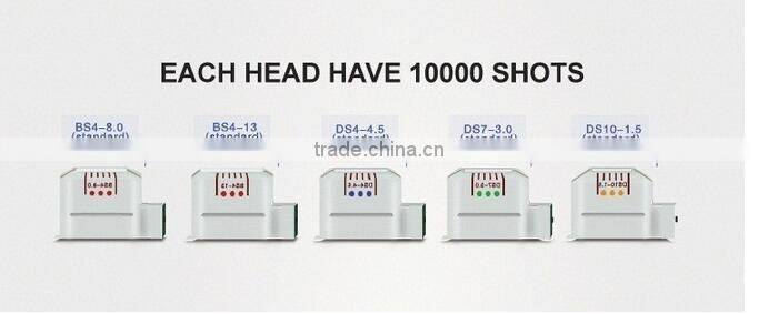 Hot sale 1.5mm/3mm/4.5mm/8mm/13mm anti-wrinkle machine tips for face skin lifting wrinkle removal