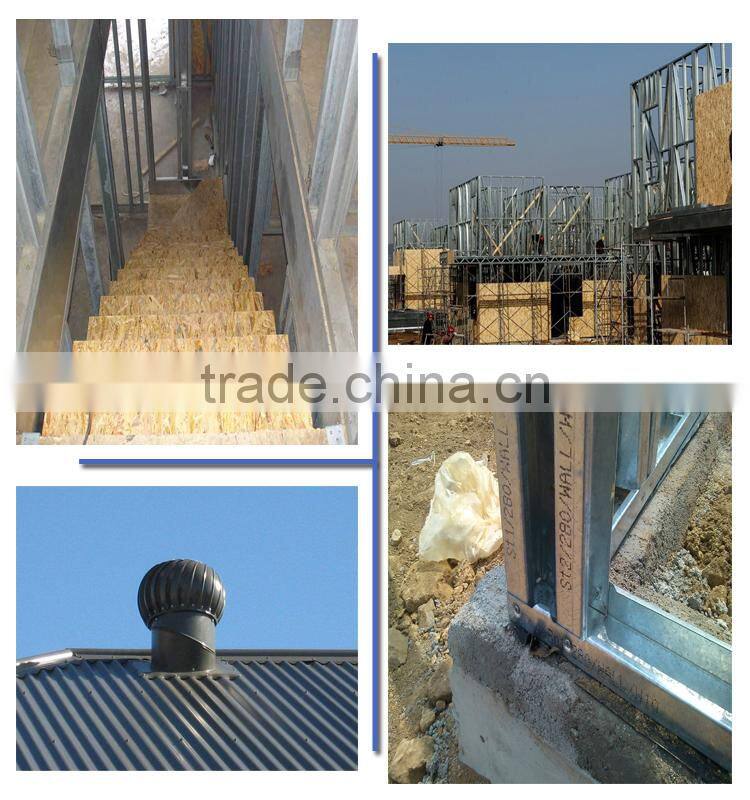 Low Cost Light Steel Prefabricated Bungalow Design