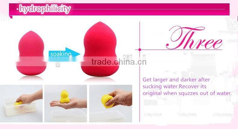 2016 HOT SALE Professional make up powder puff cosmetic Sponge