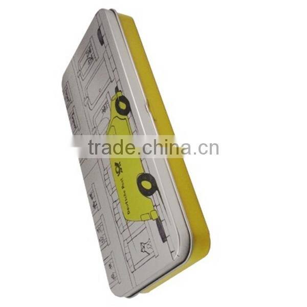 custom slide top metal tins