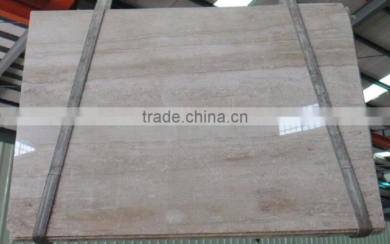 Natural alice beige marble lobby flooring design