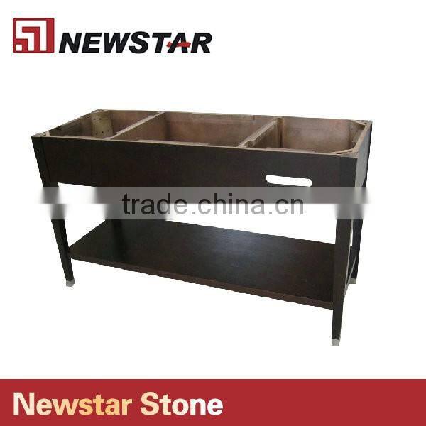 Simple design Hotel vanity Wooden Vanity Base