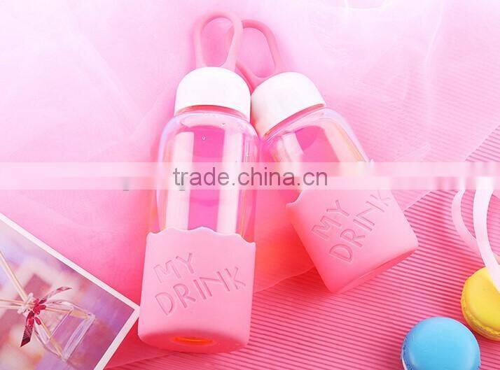 crystals water bottle with silicone cover,sports water bottles