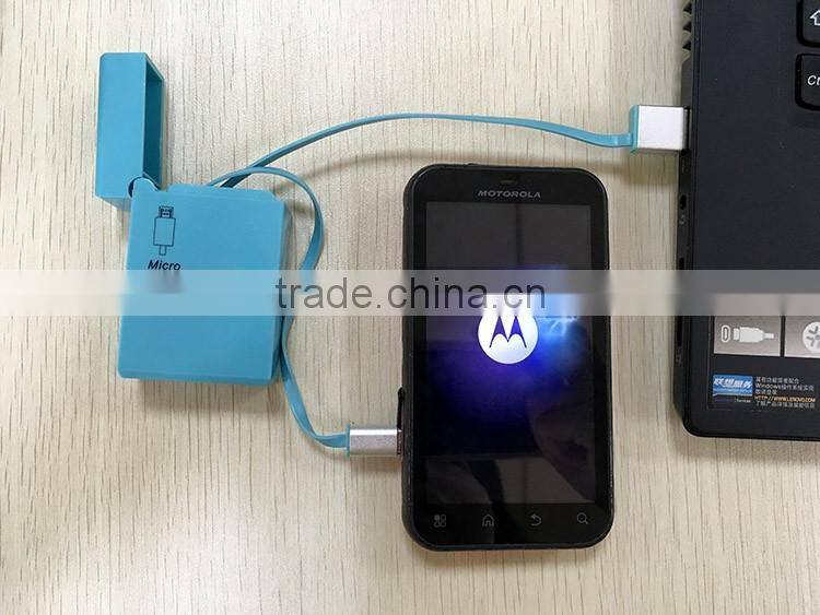 New products 2016 Retractable Lighter Shape fast USB charger cable in mobile phone