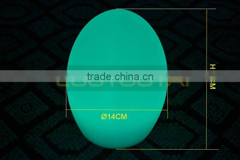 Wireless/rechargeable battery operated multicolor change lighted up led ball