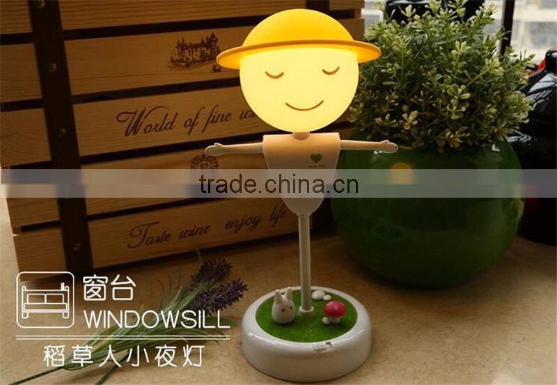 The scarecrow Nightlight USB micro landscape Nightlight Creative led sensor home lights