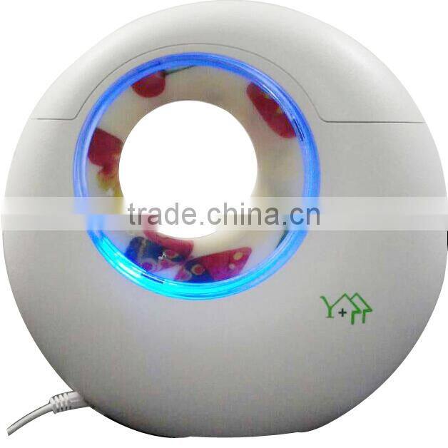 Cute battery powered air purifier ionizer for home,office,automotive,restaurants,bank,entertainment places