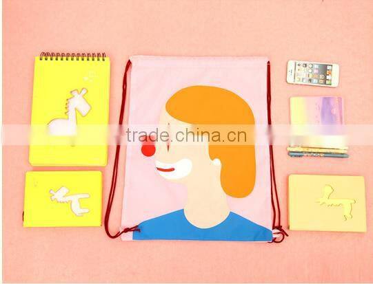 Q1123 Lovely smiling DIY plastic storage bag