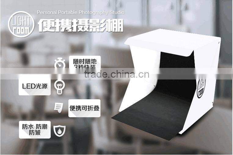 Mini Portable Folding Photostudio Simple Photography Property Equipement Mini Foldable Softbox With USB Light Tent