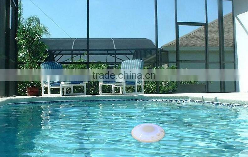 new products Wireless Floating swimming pool UFO IPX7 waterproof bluetooth speaker with led light