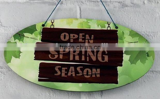 2017 cheap decorative wooden doorplate hanging doorplate doorplate