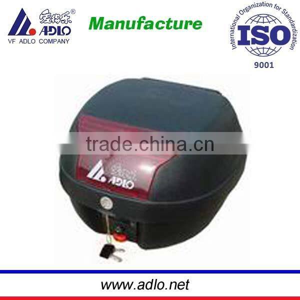police motorcycle traditional back box, tail box, carrier box