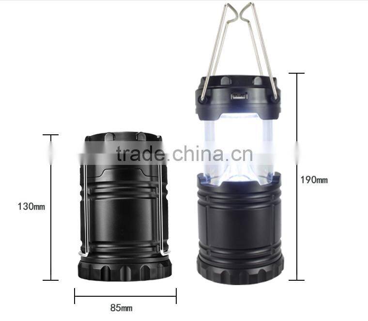 camping equipment solar camping light with mobile phone rechargable function