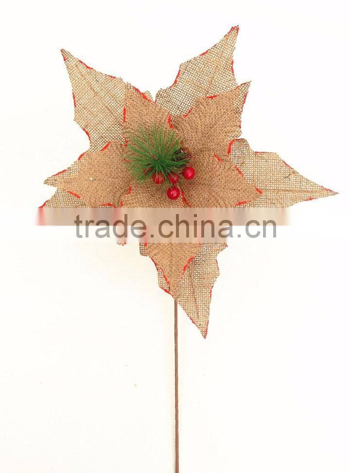 bulk buy christmas decorations artificial flowers for sale for christmas market