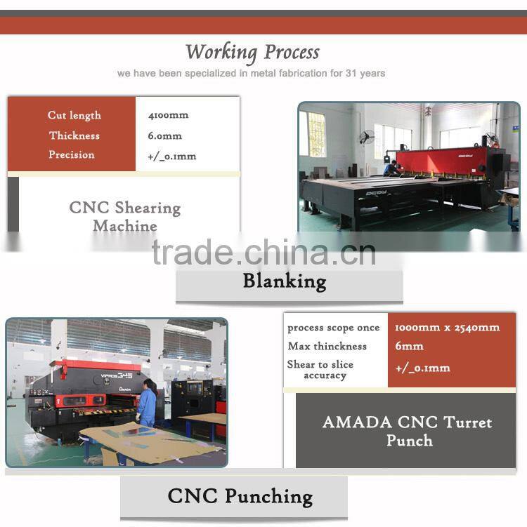 2014 Professional Custom rolled sheet metal fabrication with 32-year experience