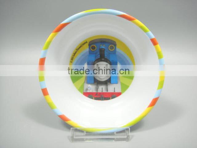 Kid children melamine dinnerware bowl and milk water cup