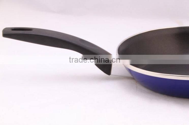 2014 High Quality Enamel Cast Iron Frying Pan
