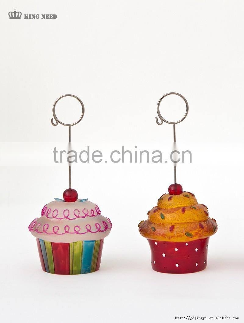 2014 cute cake shaped name card holder
