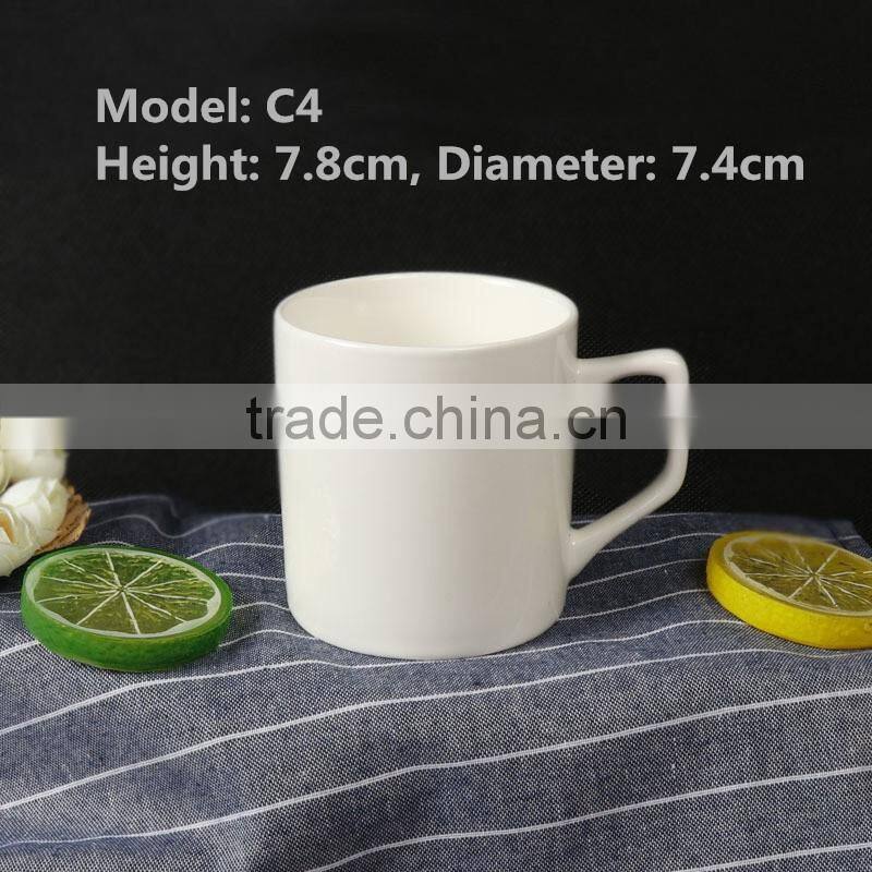 Wholesale ceramic customize sublimation cheap plain white mug