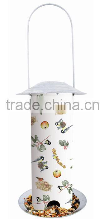 Hot selling hanging bird feeder metal bird feeder
