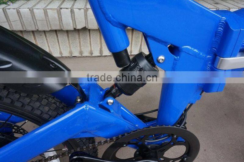 20 inch fat tire full suspension mountain electric
