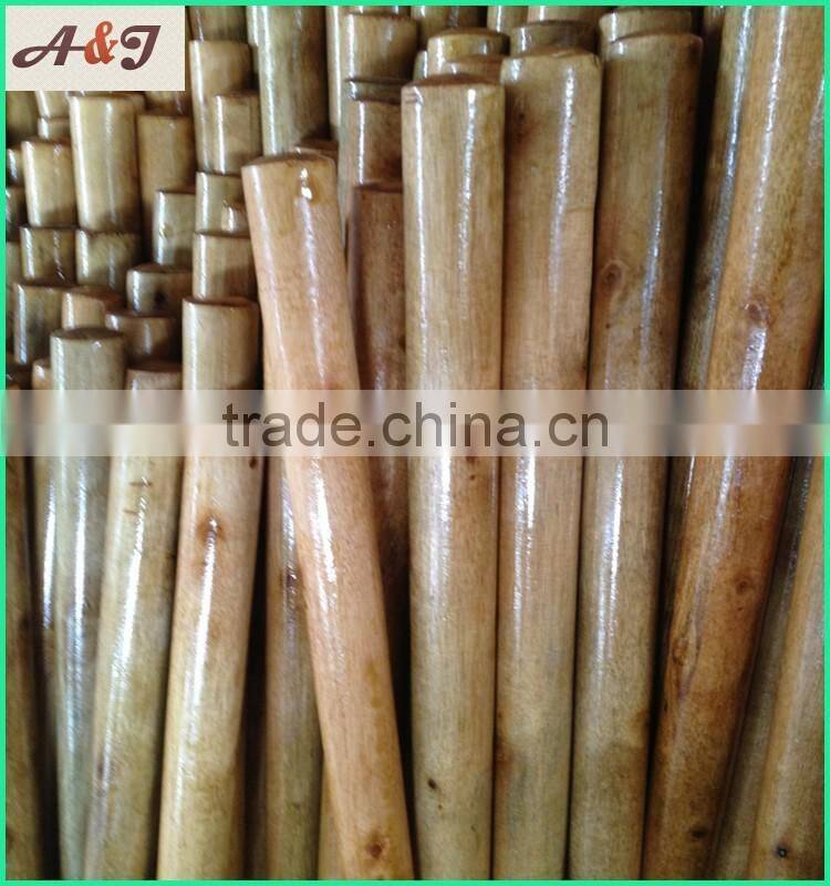 varnished wooden shovel handle making machine